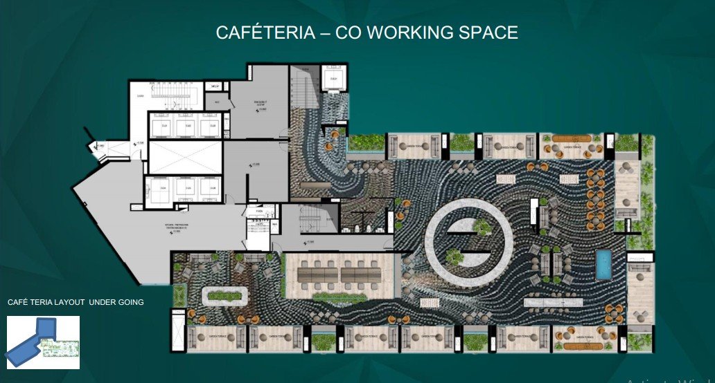 caffe Co-Working Space ( không gian khác hàng cà phê, làm việc và tiếp khách )